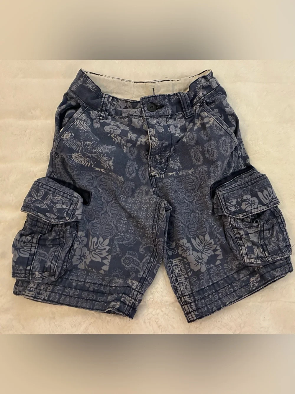 Bundle of 3 Boys Shorts - 2 Pair Size 5 with adjustable waists & 1 Pair Size 6.